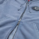 COTON OUATÉ VANS SKATE SUN SWIRL ZIP - TRUE NAVY