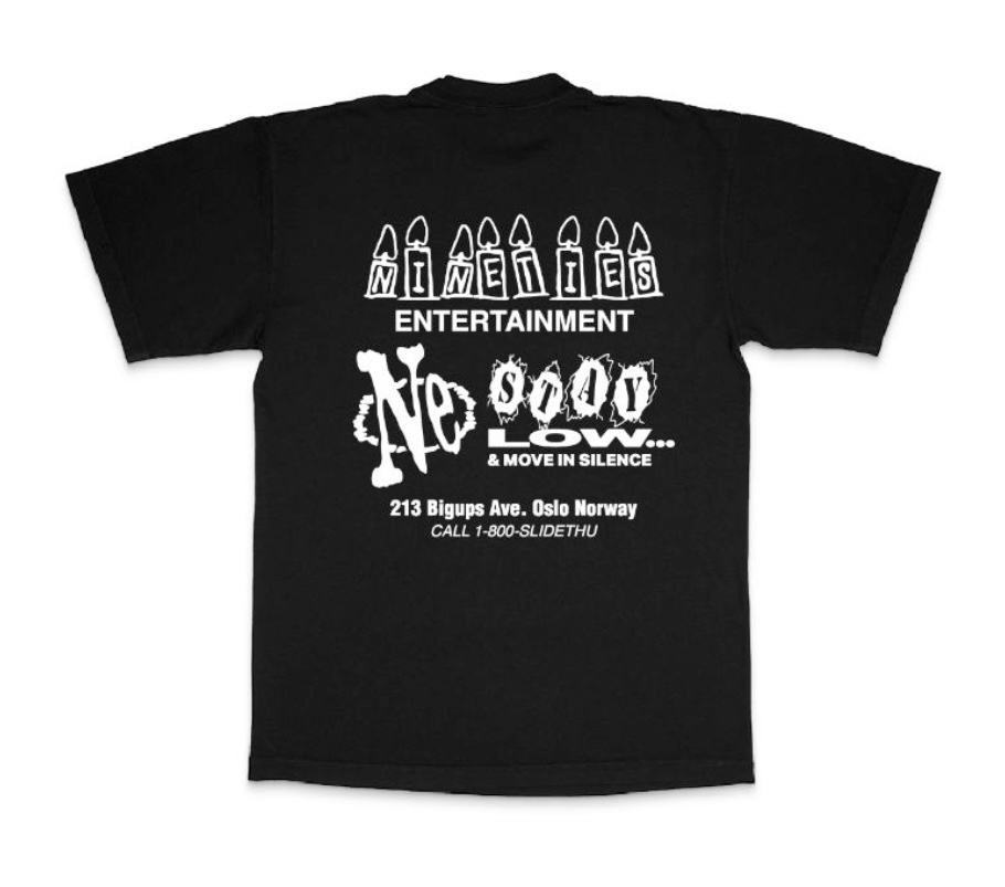 T-SHIRT NINETIES COMMUNITY- NOIR 