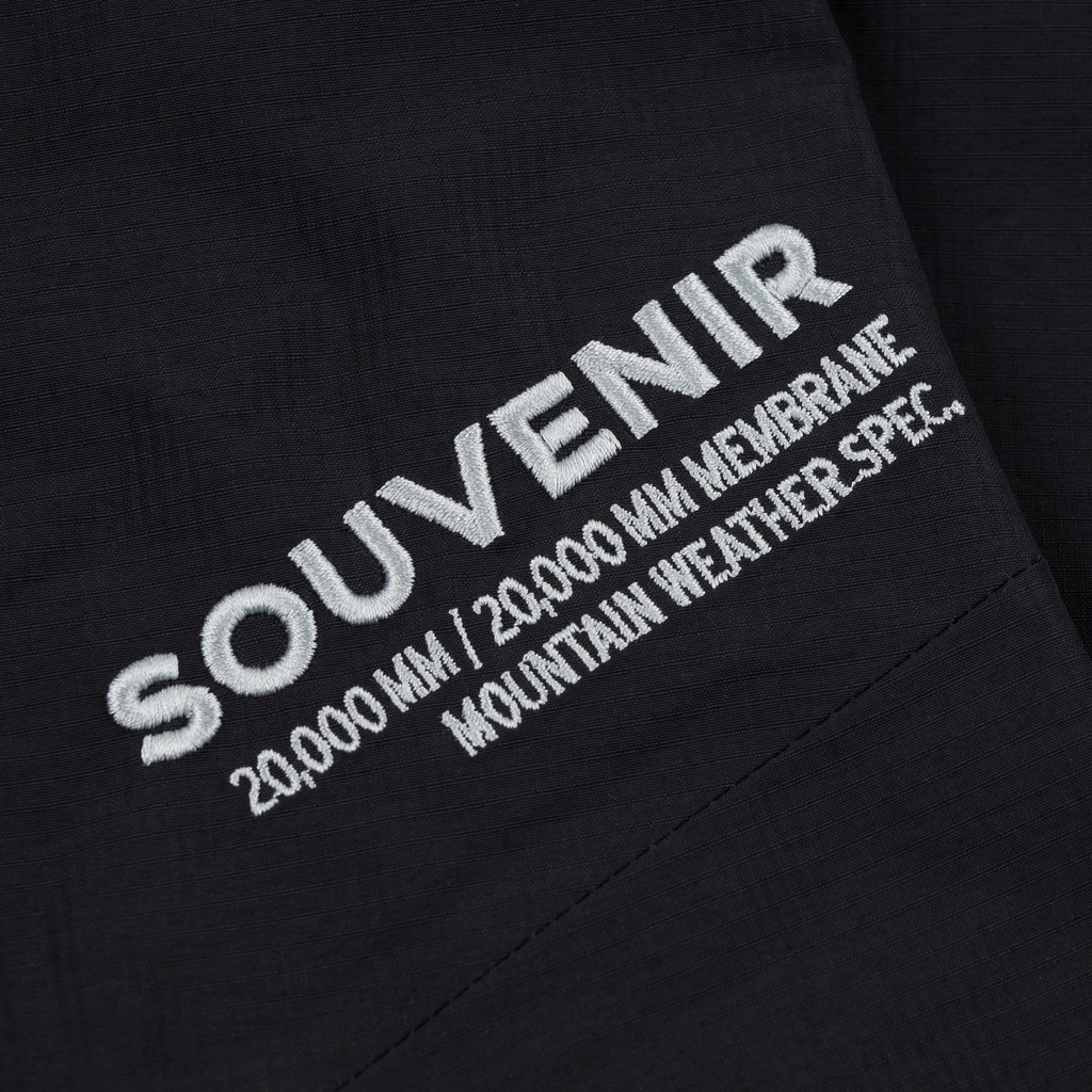MANTEAUX SOUVENIR 3 COUCHES SHELL - NOIR