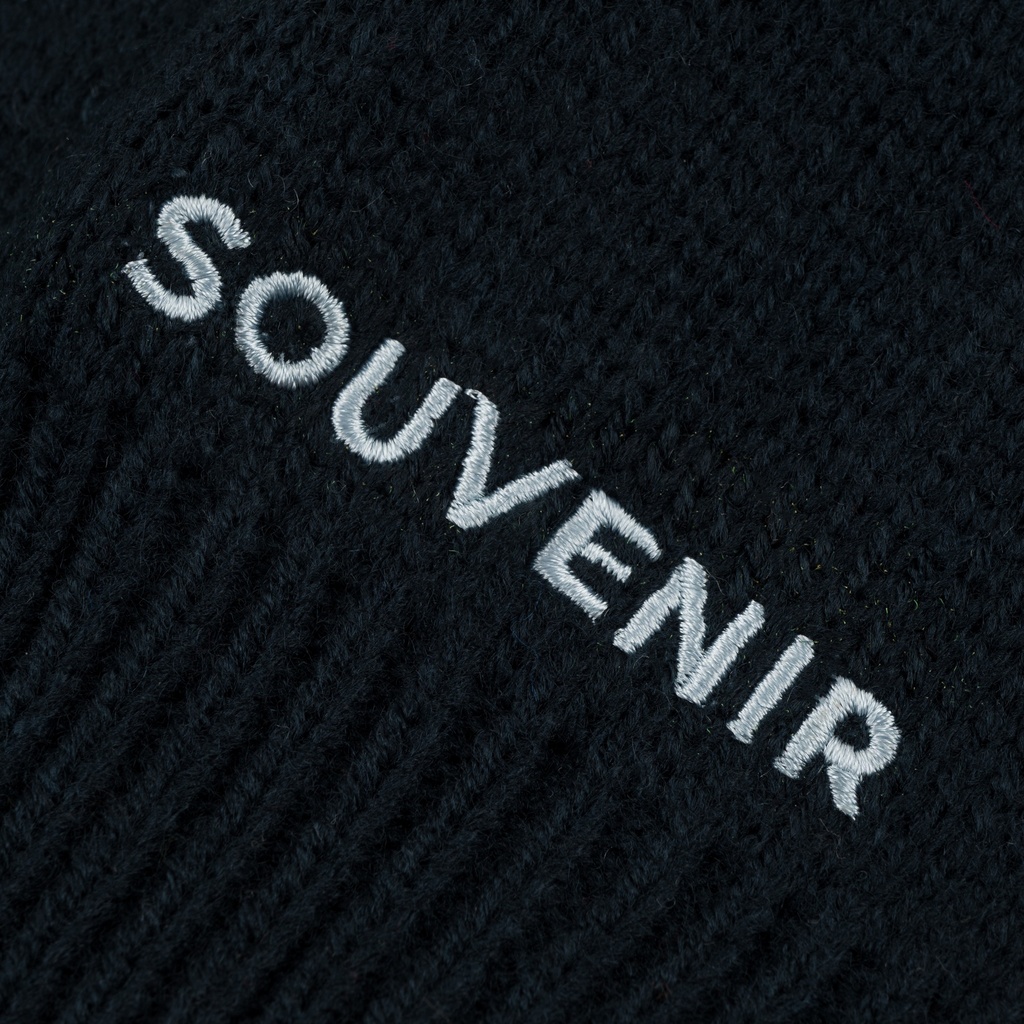 TUQUE SOUVENIR TWO TONE RIB - NOIR (copie)