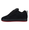 SOULIER DC COURT GRAFFIK - GRIS FONCÉ / ROUGE