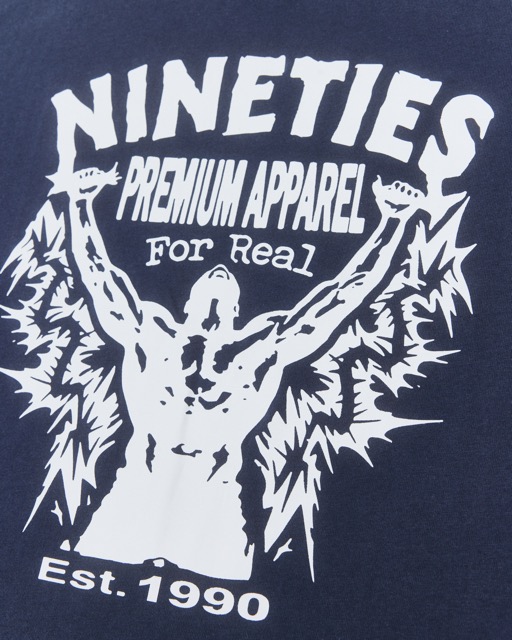T-SHIRT NINETIES FOREAL- NAVY