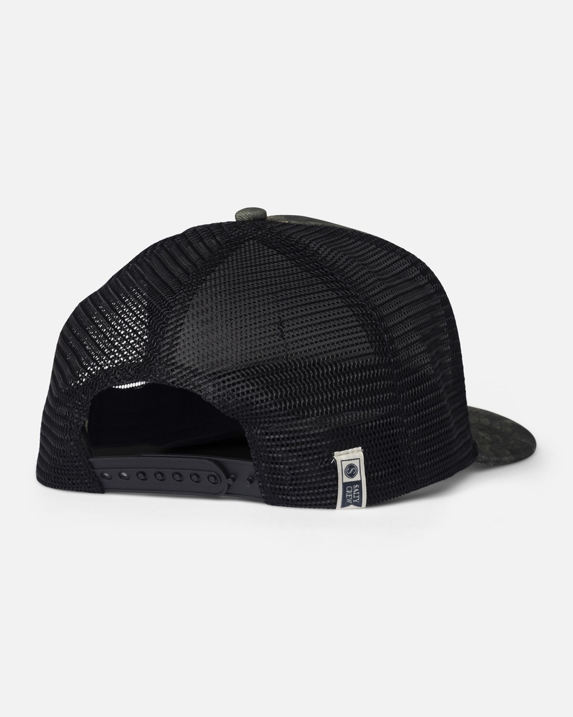 CASQUETTE SALTY CREW BIGMOUTH TRUCKER - NOIR/CAMO