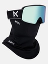 MASQUE M6 ANON VISIÈRE EN PRIME ET CAGOULE MFI® - NOIR / Perceive Variable Blue, Spare Lens: Perceive Cloudy Pink