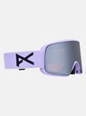 MASQUE M6 ANON VISIÈRE EN PRIME ET CAGOULE MFI® - NOIR / Perceive Variable Blue, Spare Lens: Perceive Cloudy Pink