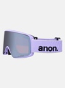 MASQUE M6 ANON VISIÈRE EN PRIME ET CAGOULE MFI® - NOIR / Perceive Variable Blue, Spare Lens: Perceive Cloudy Pink