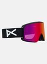 MASQUE M6 ANON VISIÈRE EN PRIME ET CAGOULE MFI® - NOIR / Perceive Variable Blue, Spare Lens: Perceive Cloudy Pink