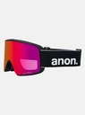 MASQUE M6 ANON VISIÈRE EN PRIME ET CAGOULE MFI® - NOIR / Perceive Variable Blue, Spare Lens: Perceive Cloudy Pink