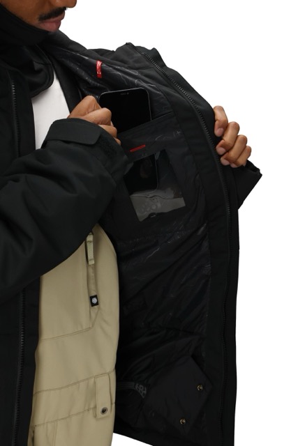 MANTEAUX 686 FOUNDATION ISOLÉ - NOIR