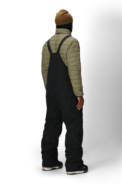 PANTALON 686 HOT LAP SALOPETTE ISOLÉE - NOIR