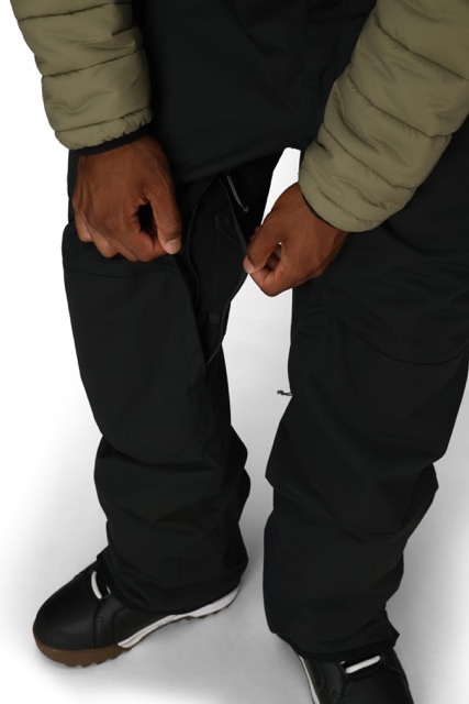 PANTALON 686 HOT LAP SALOPETTE ISOLÉE - NOIR
