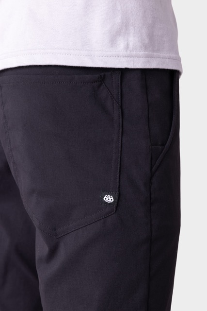 PANTALON 686 EVERYWHERE COUPE SLIM - NOIR