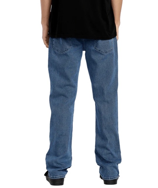 JEANS VOLCOM SOLVER DENIM - DEEP RIVER BLEU (DER)