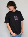 T-SHIRT VANS HAPPY SPIKE SS - NOIR