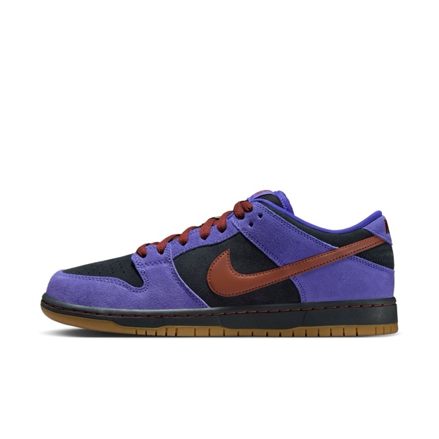 SOULIER NIKE SB DUNK LOW PRO - PERSIAN VIOLET/CINNAMON-OFF NOIR