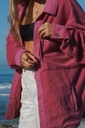 CHEMISE NOTICE THE RECKLESS BURGANDY SHAKET