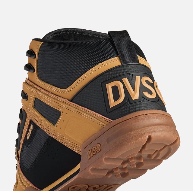 BOTTES DVS MILITIA BOOT - CHAMOIS/NOIR/GUM  