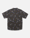 CHEMISE SALTY CREW COASTAL SHORT SLEEVE WOVEN - CHARCOAL