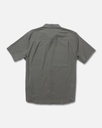 CHEMISE SALTY CREW COASTAL SHORT SLEEVE WOVEN - CHARCOAL