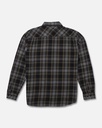 CHEMISE SALTY CREW FATHOM LS TECH FLANNEL - NOIR