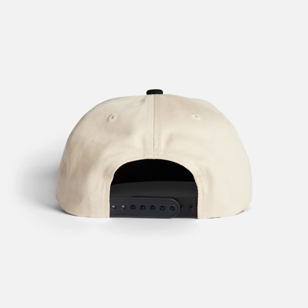 CASQUETTE AUTUMN TWO TONE TWILL SNAPBACK - EGGSHELL