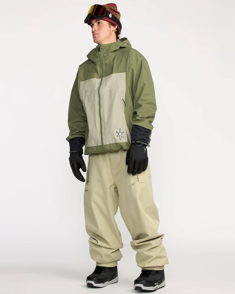 MANTEAUX VOLCOM ARTHUR 3L - OLIVE FONCÉ