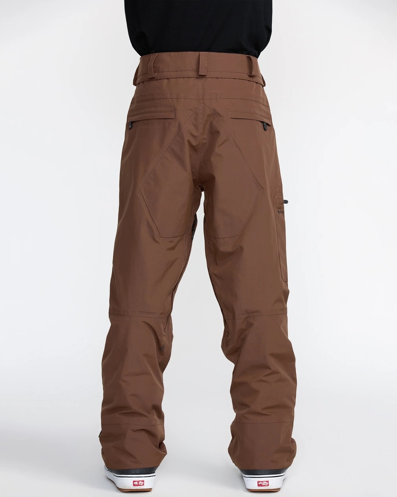 PANTALON NEIGE VOLCOM L GORE-TEX - BRUN