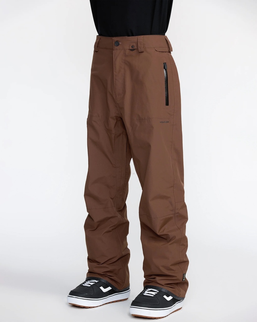 PANTALON NEIGE VOLCOM L GORE-TEX - BRUN