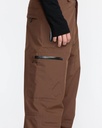 PANTALON NEIGE VOLCOM L GORE-TEX - BRUN