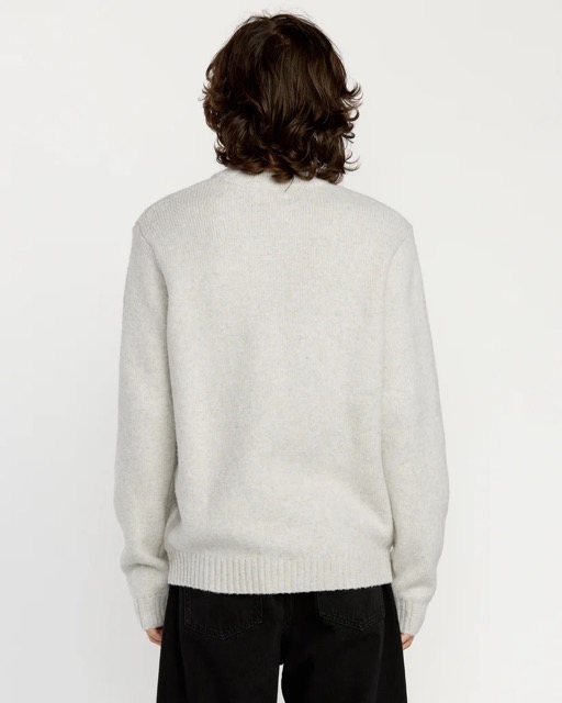 CHANDAIL À MANCHE LONGUE VOLCOM EDMONDER II SWEATER - DIRTY WHITE
