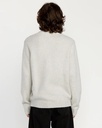 CHANDAIL À MANCHE LONGUE VOLCOM EDMONDER II SWEATER - DIRTY WHITE