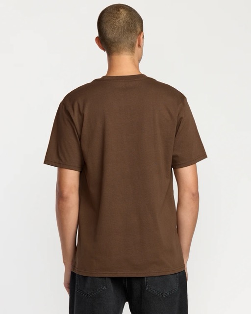 T-SHIRT VOLCOM ANGLE IRON - BRUN STONE