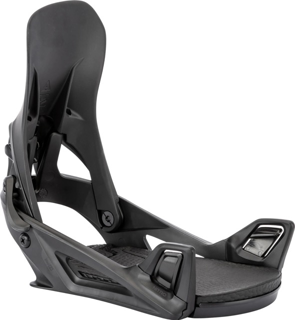 FIXATIONS NITRO STEP ON - ULTRA BLACK 