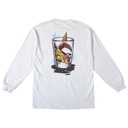 LONG SLEEVE T-SHIRT ANTIHERO FISH BOWL - WHITE