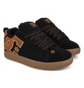 SOULIER DC COURT GRAFFIK - NOIR / WHEAT