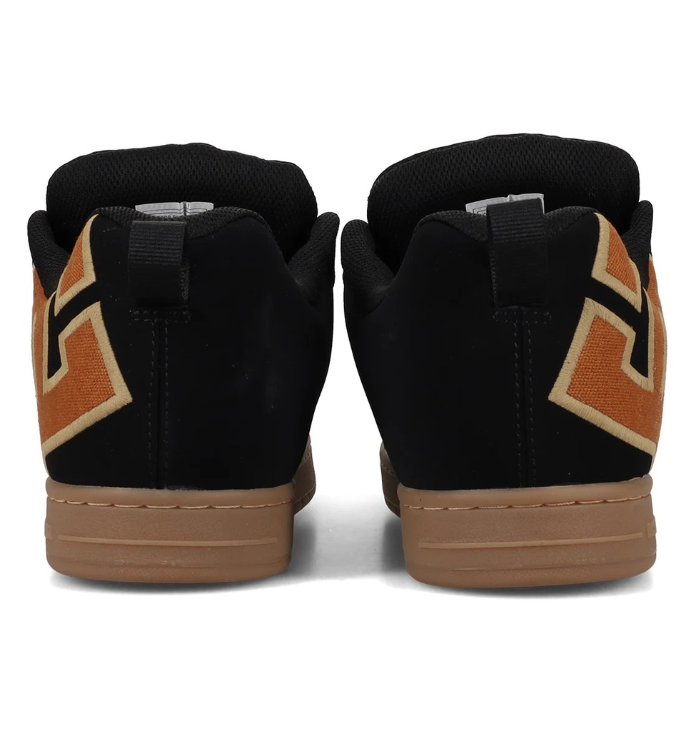 SOULIER DC COURT GRAFFIK - NOIR / WHEAT