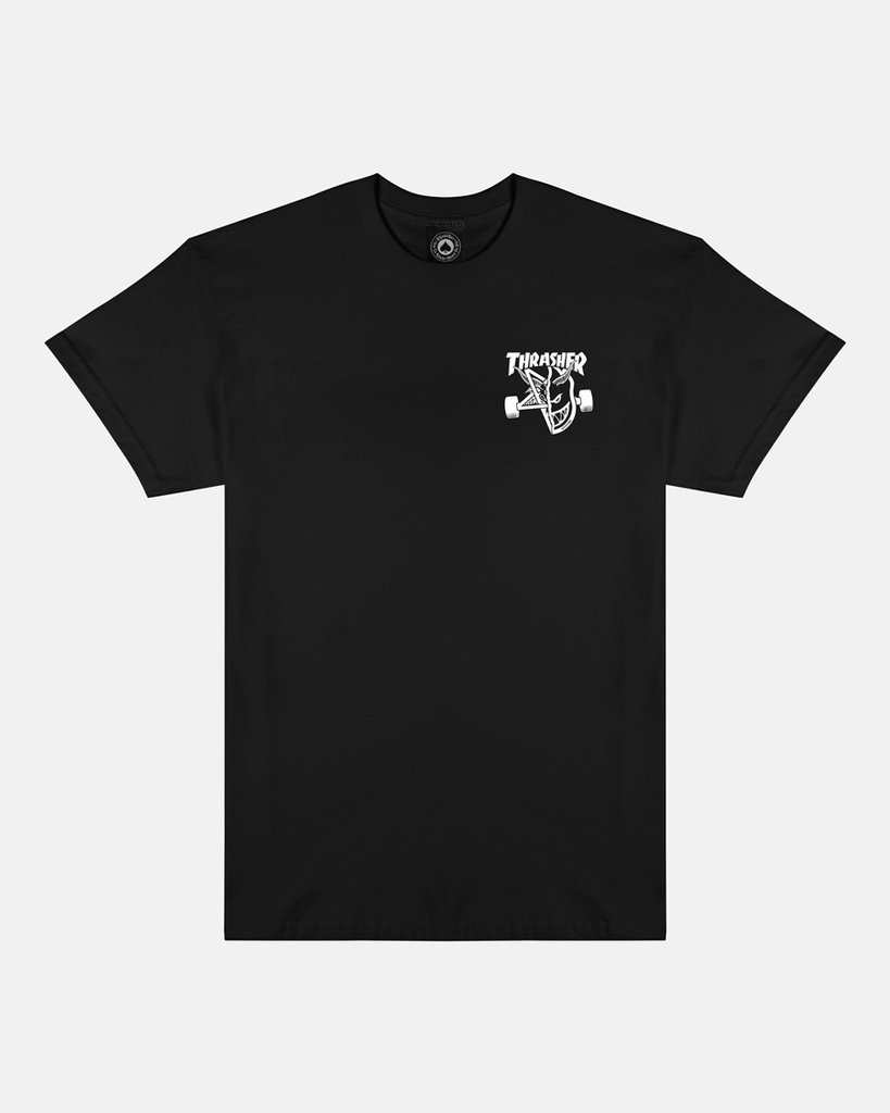 T-SHIRT THRASHER X SPITFIRE / CLASSIC SWIRL - NOIR   