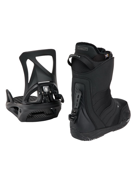 ENSEMBLE BOTTES ET FIXATIONS BURTON PHOTON STEP ON POUR FEMMES - NOIR