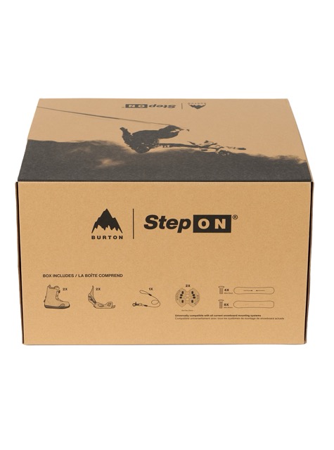 ENSEMBLE BOTTES ET FIXATIONS BURTON PHOTON STEP ON POUR FEMMES - NOIR