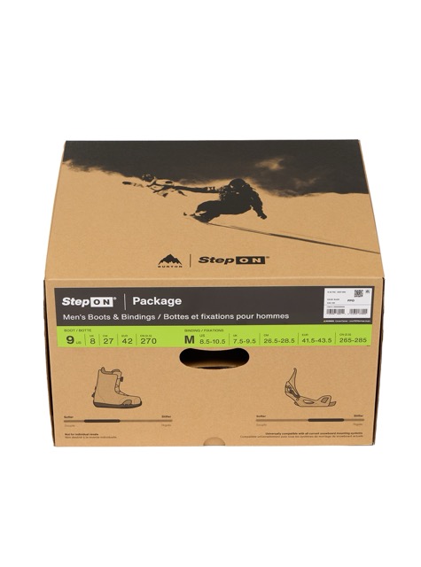 ENSEMBLE BOTTES ET FIXATIONS BURTON PHOTON STEP ON POUR FEMMES - NOIR