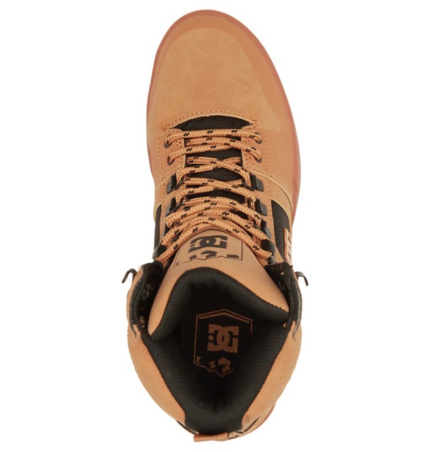 BOTTES DC PURE HIGH-TOP WINTER SHOES - WHEAT/BLACK