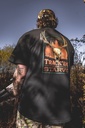 T-shirt Huxtley HX-891 "Track'em or starve" - Noir