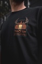 T-shirt Huxtley HX-891 "Track'em or starve" - Noir
