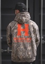 Coton Ouaté Huxtley HX-717 Heavyweight Hoodie "Full Print" Blackout - Noir (copie)
