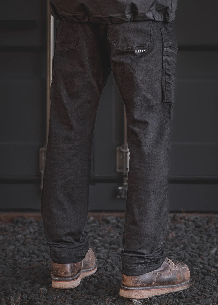 PANTALON HUXTLEY RX-1 "ALL DAY" DÉCONTRACTÉ - NOIR (copie)