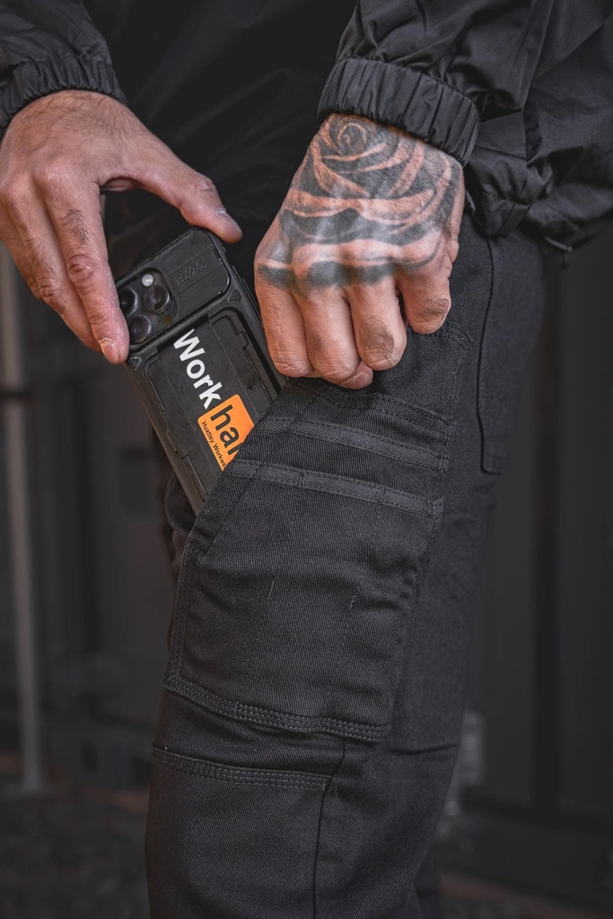 PANTALON HUXTLEY RX-1 "ALL DAY" DÉCONTRACTÉ - NOIR (copie)