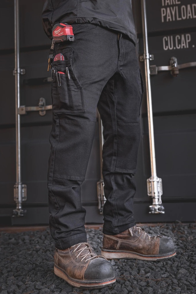 PANTALON HUXTLEY RX-1 "ALL DAY" DÉCONTRACTÉ - NOIR (copie)