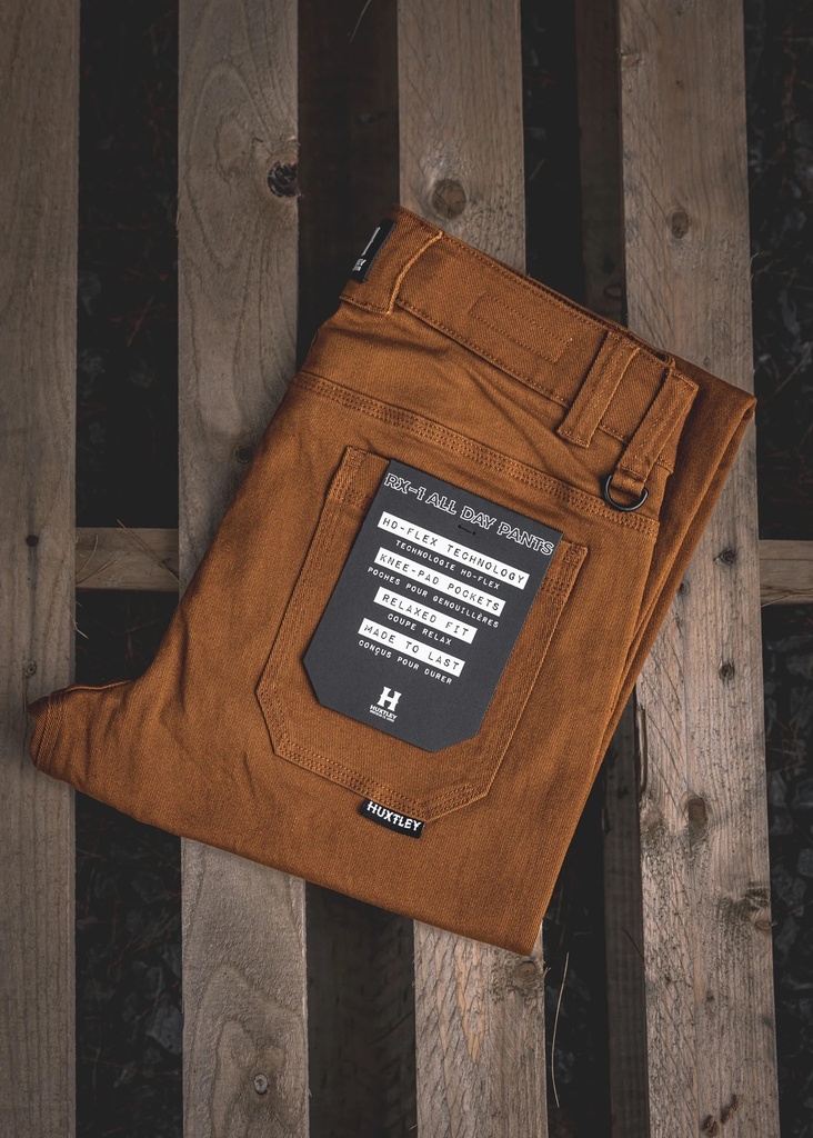 PANTALON HUXTLEY RX-1 "ALL DAY" DÉCONTRACTÉ - NOIR (copie)
