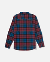 CHEMISE VOLCOM CADEN PLAID FLANNEL LONG SLEEVE - COSMIC BLEU