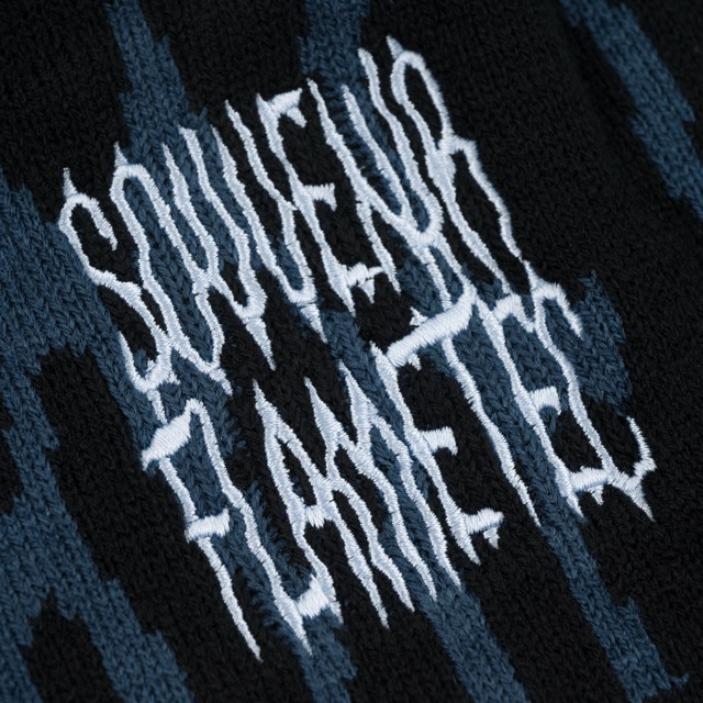 TUQUE SOUVENIR X FLAMETEC SKULLY - NOIR